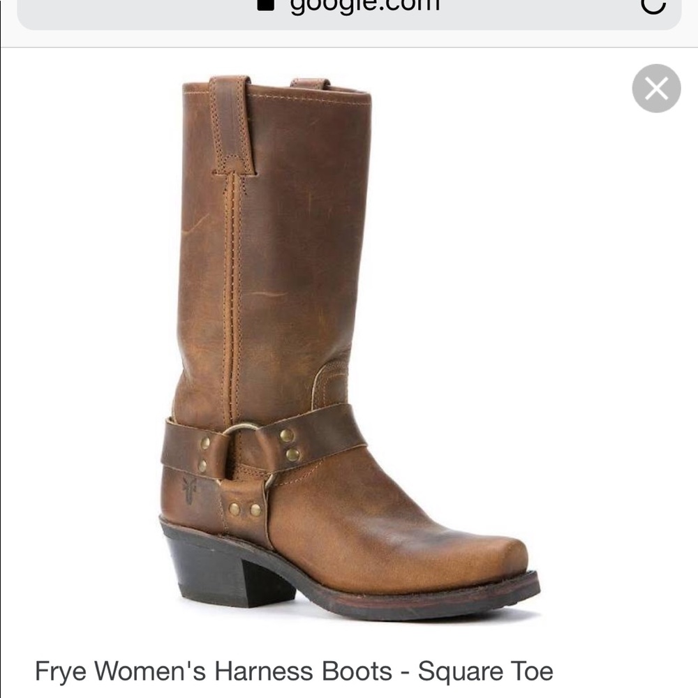 Frye harness boot